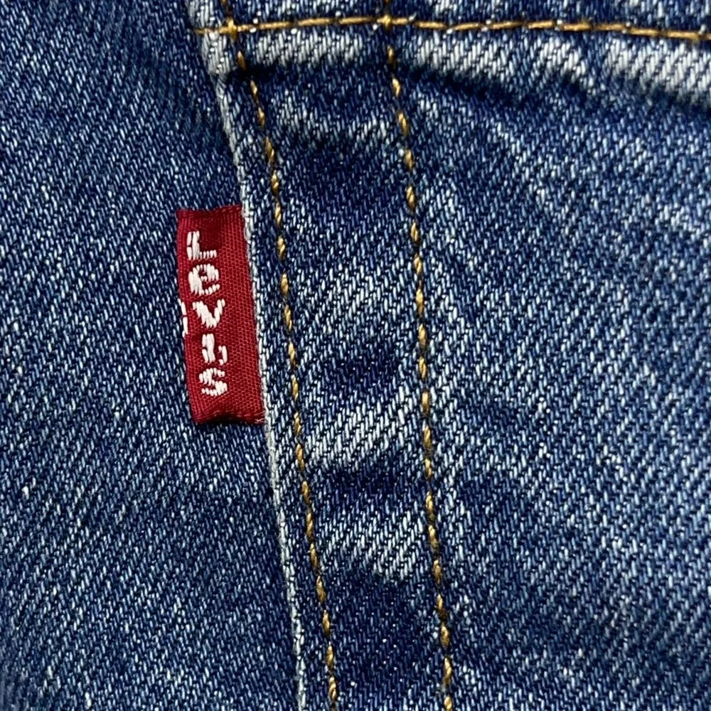 NEW Levi's 505 Jeans Men's 38x30 Blue Denim Regular Fit Straight Leg Stretch